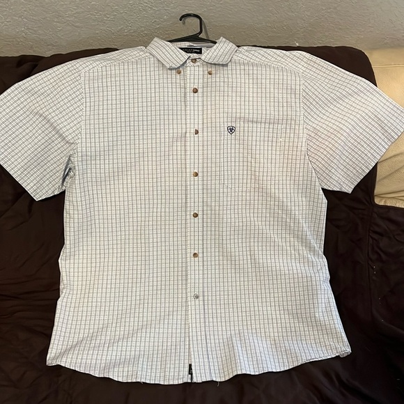 Ariat Wrinkle Free Winton Classic Fit Shirt XL/TG - Picture 1 of 9